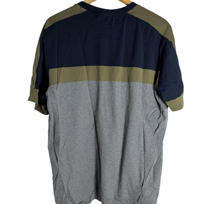 HUGO Navy and Olive Casual Tee