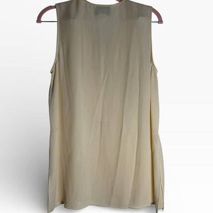 Emanuel Ungaro - Designer Silk Blend Top - Elevated Wear - Size 10