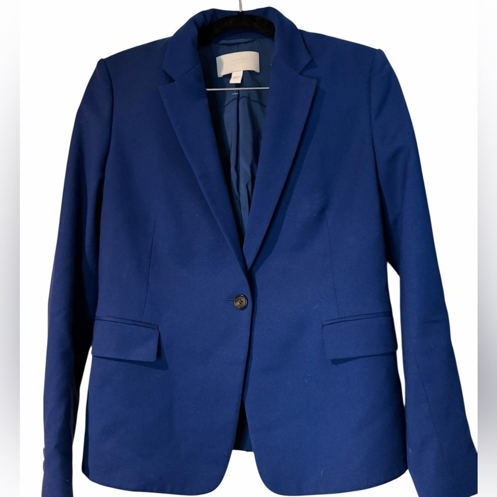 HUGO BOSS - Women's Blue Blazer - Vibrant - Office Wear - Size 4