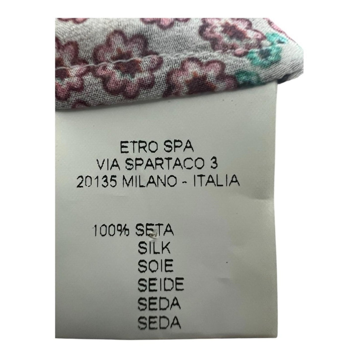 ETRO 100% Silk Paisley Print shrug