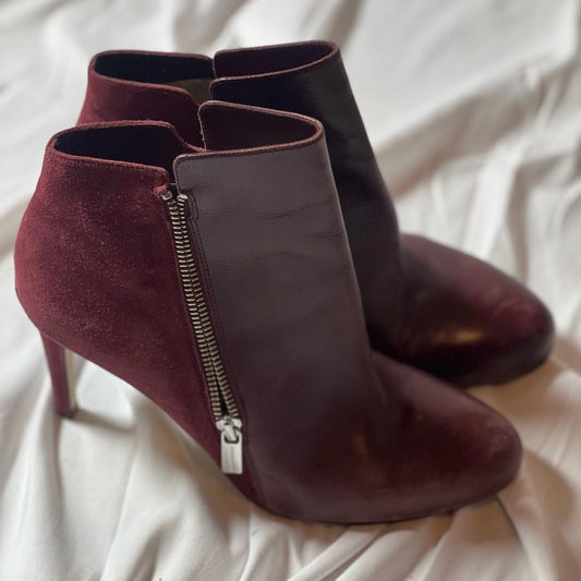 Michael Kors Brown Ankle Booties with High Heel