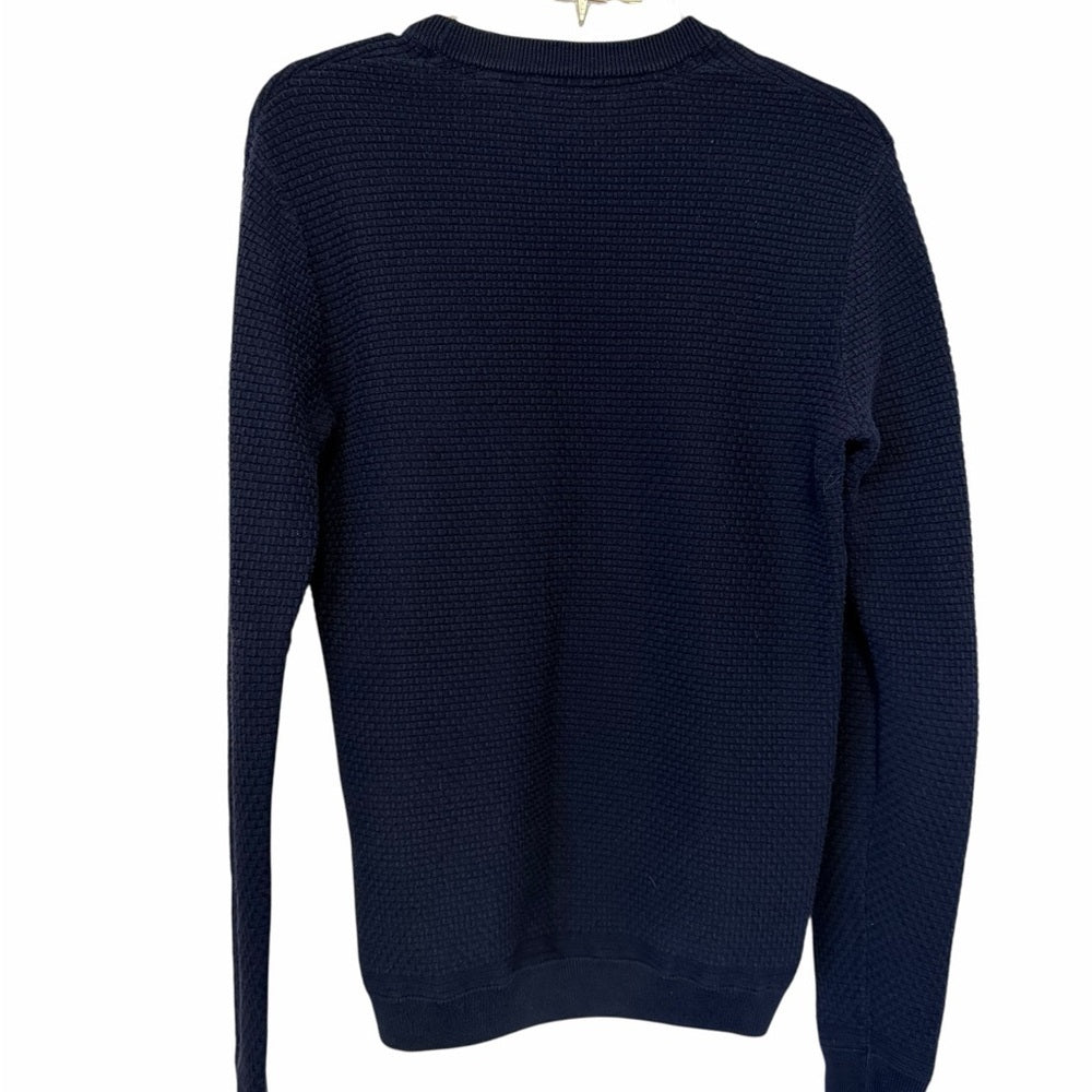 Ted Baker Dark Blue Crewneck Sweater - Size M