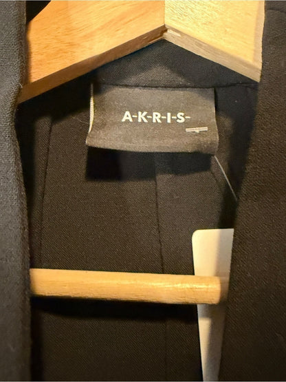 Akris Black Open-Front Blazer Jacket
