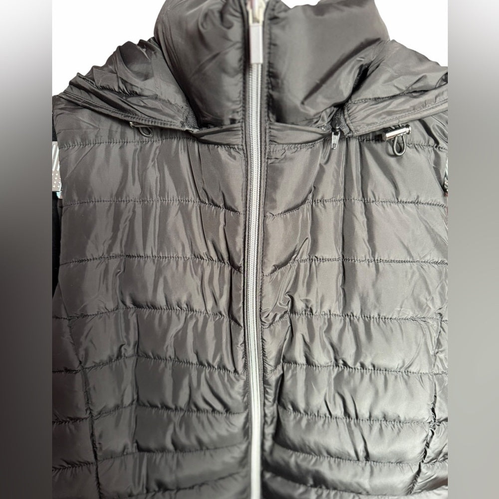 Zara Black Quilted Vest