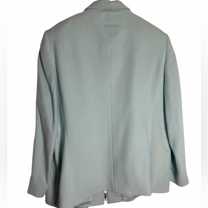 Basler Light Blue Blazer, Elevated Office Workwear - Sophisticated - Size 16