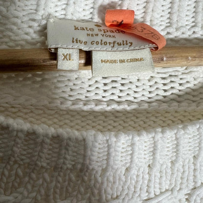 Kate Spade Cream Knit Sweater