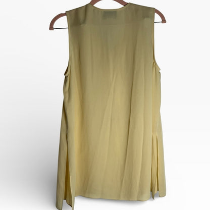 Emanuel Ungaro - Designer Silk Blend Top - Elevated Wear - Size 10