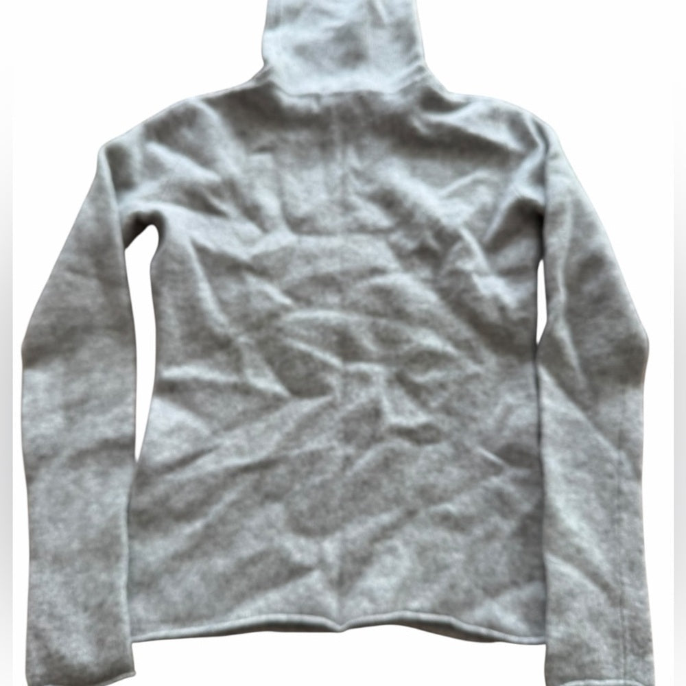 Magashoni Cashmere - Women's Gray Turtleneck Sweater - Elevated Casual - Size XS