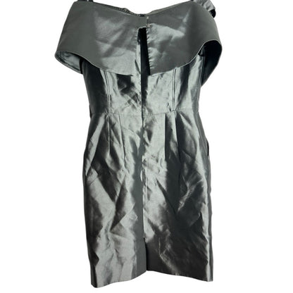 Ross Mayer - Chic Strapless Metallic Dress - Formal Wear - Elegant - Size 8