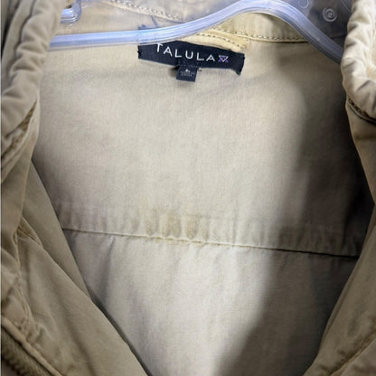 Talula Beige Utility Jacket- Casual - Neutral - Size L