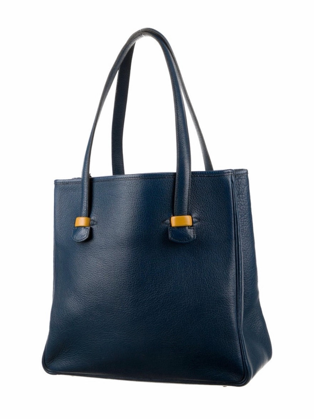 Hermes Galop Tote with Yellow Accents - Authenticated