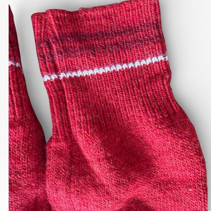 Immagini - Chic Red and White Women's Crew Neck Sweater - Designed - Size M
