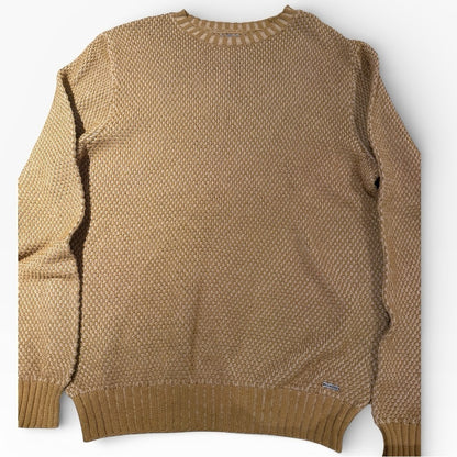 Kangol Men's Camel Crewneck Sweater