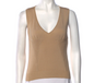 Valentino V-Neck Sleeveless Top