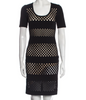 Fendi Scoop Neck Mini Dress