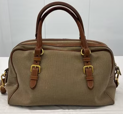 Prada Jacquard Leather Handbag