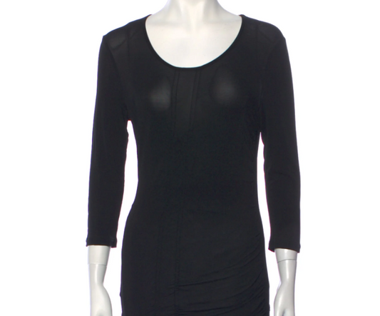 Burberry London Scoop Neck Shirt