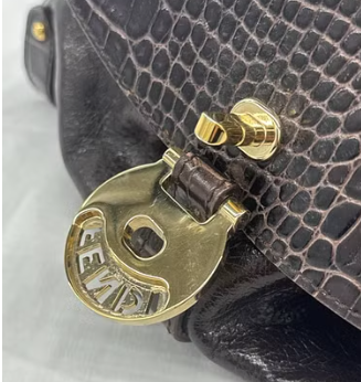Fendi Italian Leather Handbag