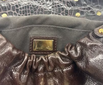 Fendi Italian Leather Handbag