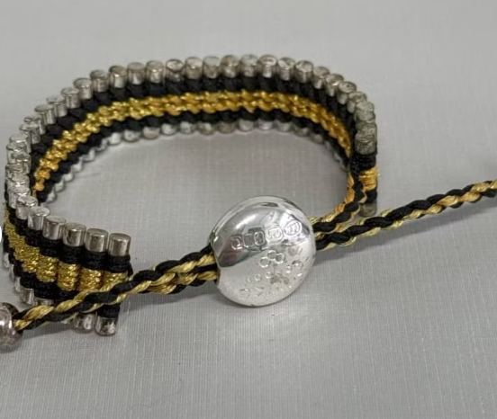Links Of London 925 Silver Friendship Bracelet - Marked