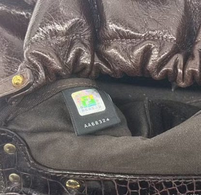 Fendi Italian Leather Handbag