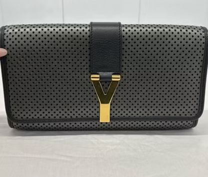 Yves Saint Laurent - Belle De Jour Leather Clutch Bag
