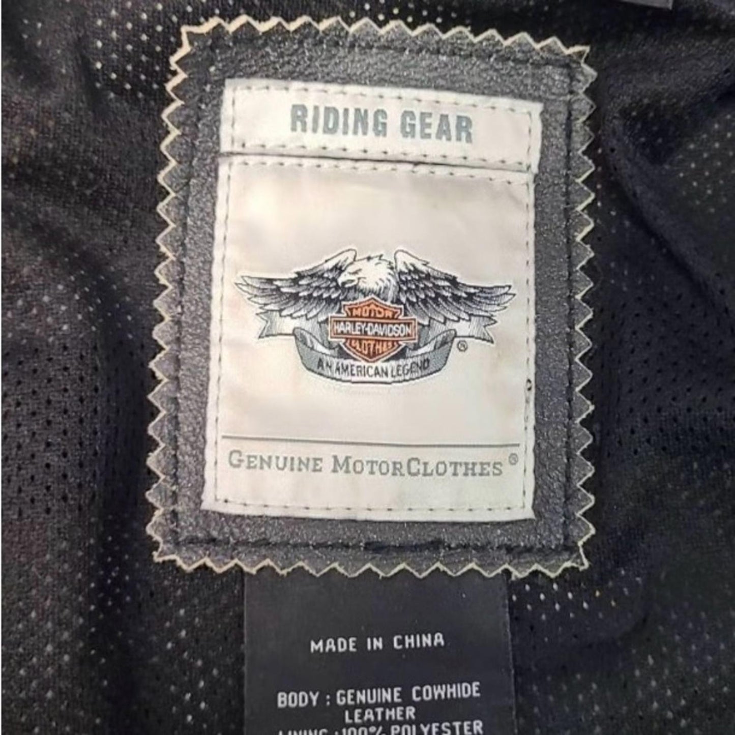 Harley-Davidson Black and White Women's Jacket