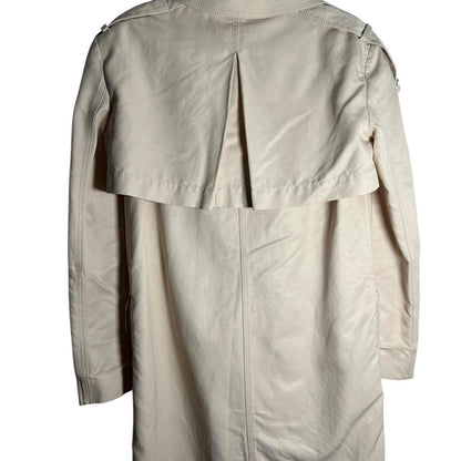 BCBGMaxAzria Cream Trench Coat -Runway Edition