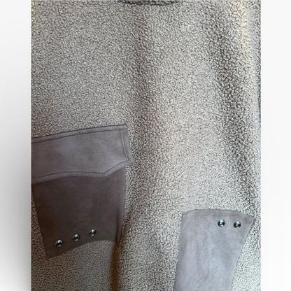 Tan and Black Sweater - Warm - Cozy - Size Large