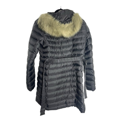 The North Face Women's Gray Belted Puffer Jacket - Winter Warm - Causal Size M