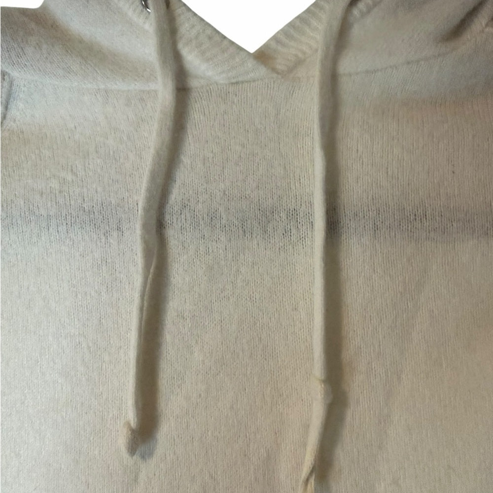 Reiss Cream Cashmere Blend Sweater - Elevated Casual Wear - Size XS