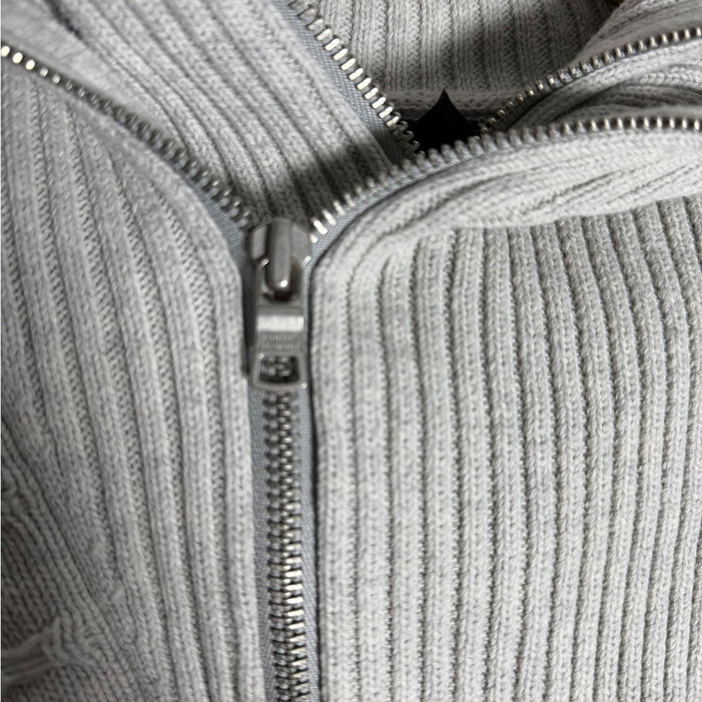 Armani Exchange Women's Gray Textured Cowl Sweater - Small