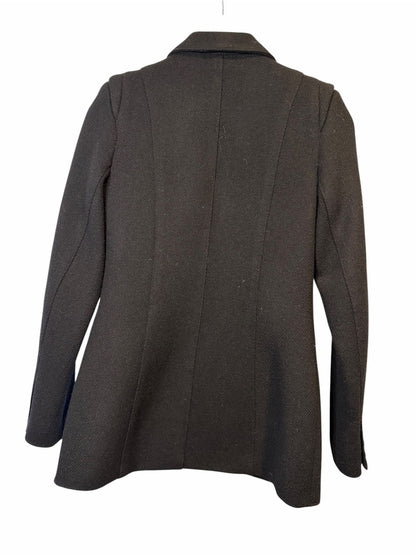 Smythe Black Tailored Blazer - Chic Workwear - Size 4