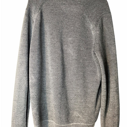Ted Baker Men's Charcoal Zip-Up Sweater - Size L