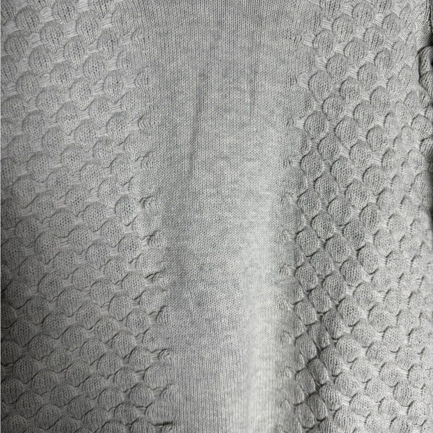 Armani Exchange Women's Gray Textured Cowl Sweater - Small
