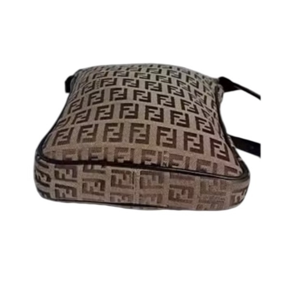 Fendi Tan and Black Crossbody Bag