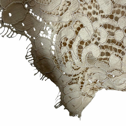 Dolce & Gabbana Beige Lace Top