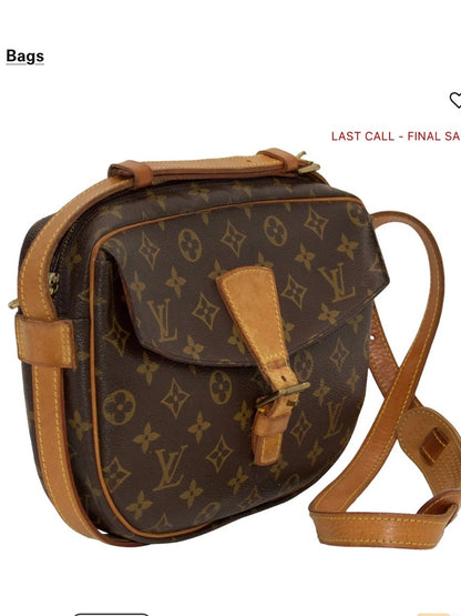 Louis Vuitton Monogram Canvas Messenger Bag in Brown and Tan