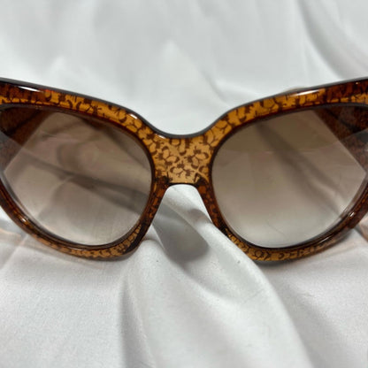 Bottega Veneta Brown Cat-Eye Sunglasses