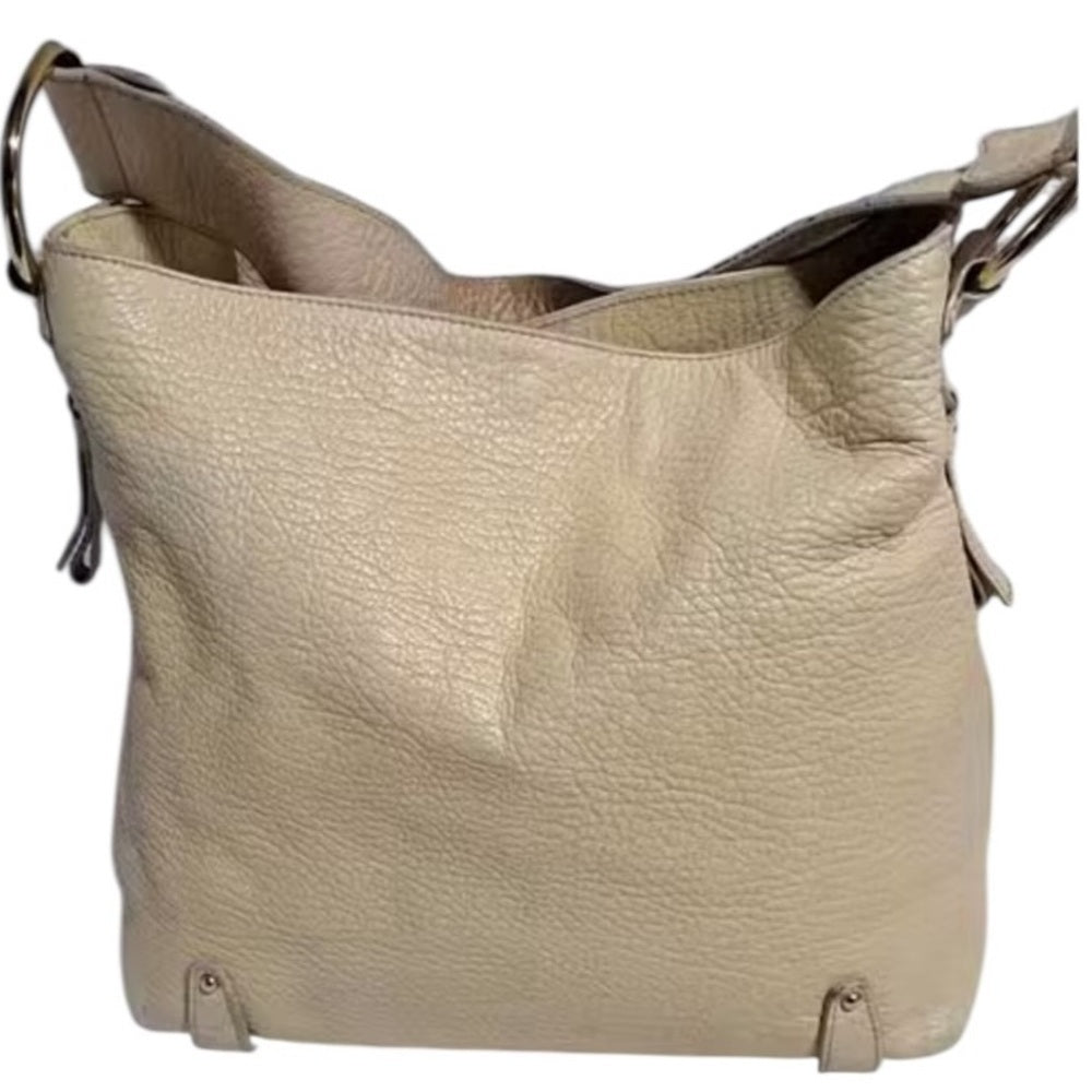 Dolce & Gabbana Cream Leather Women's Bag