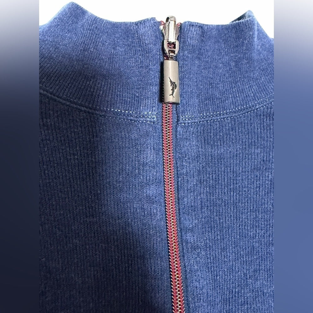 Tommy Bahama Navy Pullover Sweater - Causal - Size M