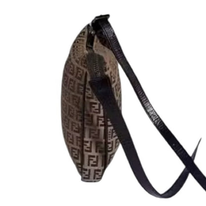 Fendi Tan and Black Crossbody Bag