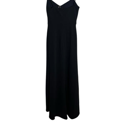 Ever New Elegant Black Maxi Dress with Silver Accents