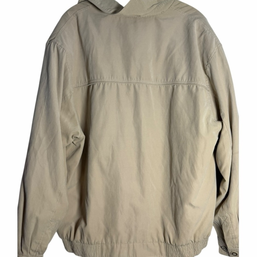 Saxon - Designer Men's Tan Jacket - Casual Chic - Size XL