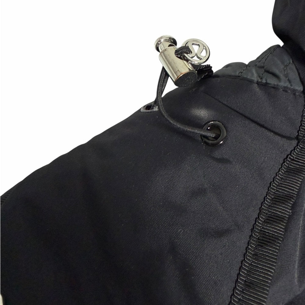 lululemon athletica Black Ski Jacket - Casual Streetwear - Winter - Size S