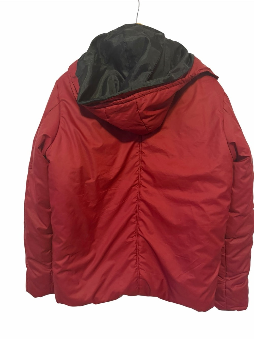 Armani Exchange - Red Quilted Puffer Jacket - Zipper Front - Size XL