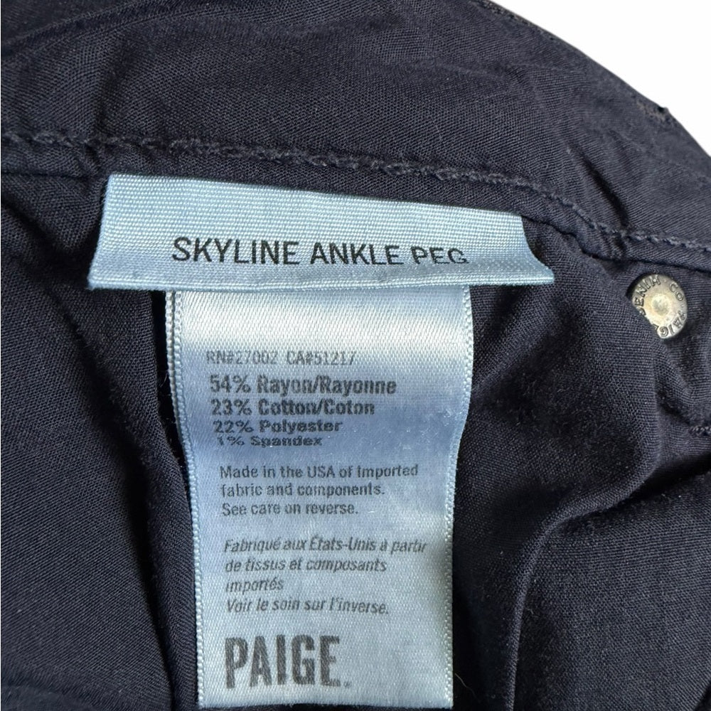 PAIGE Women's Slim Blue Jeans