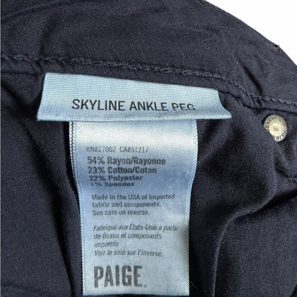 PAIGE Women's Slim Blue Jeans