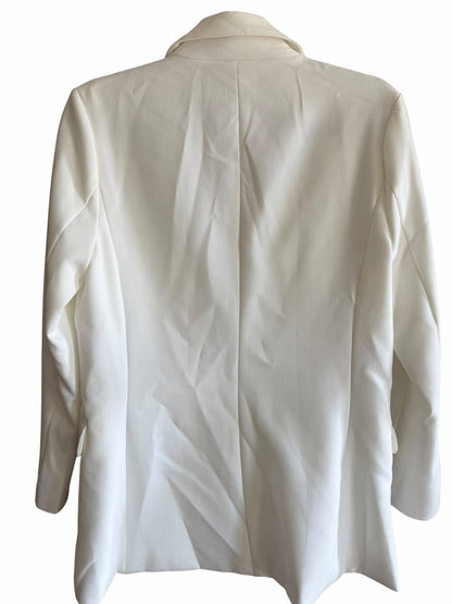 Saks Fifth Avenue White Blazer - Size Small