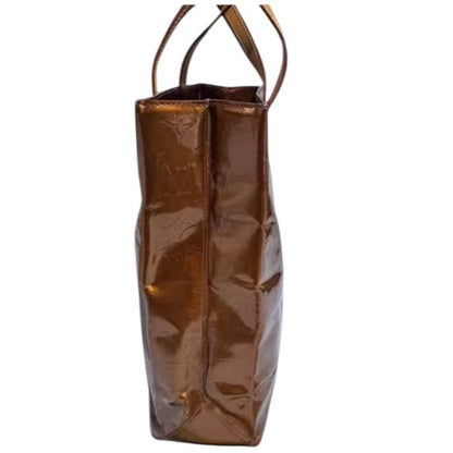 Louis Vuitton Shiny Brown Tote